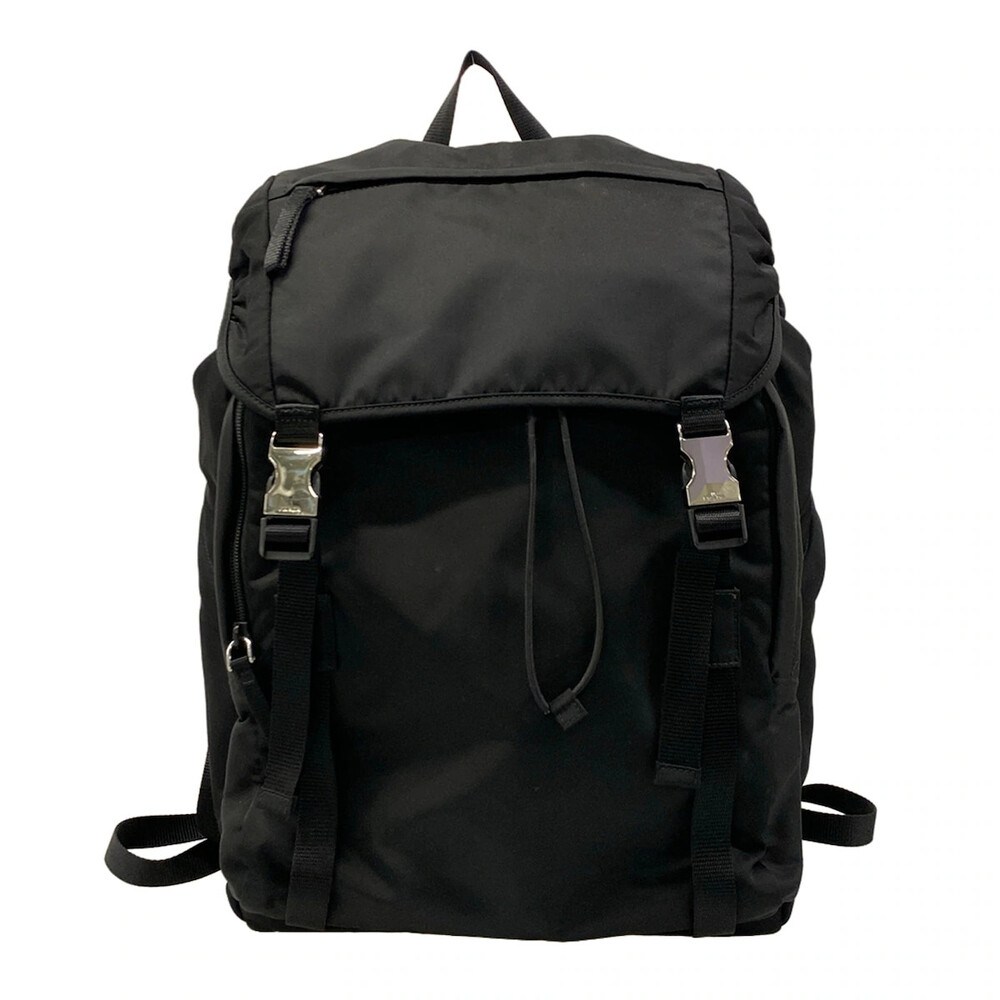 Prada Black Nylon Backpack #338356P15B